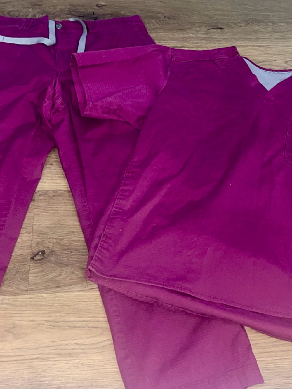 Carhartt Women's Magenta Two-Piece scrubs Set